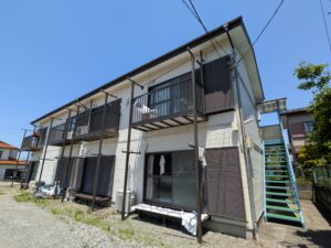 江尻ハイツ　外観　小田急江ノ島線　六会日大前　賃貸