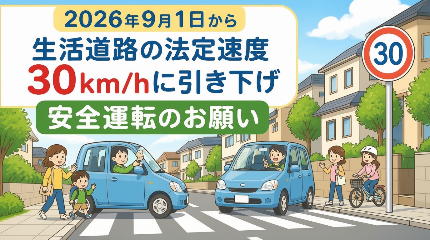 9月1日 法定速度引き下げ 30キロ 小田急江ノ島線 六会日大前 飯島興産有限会社 賃貸 売買